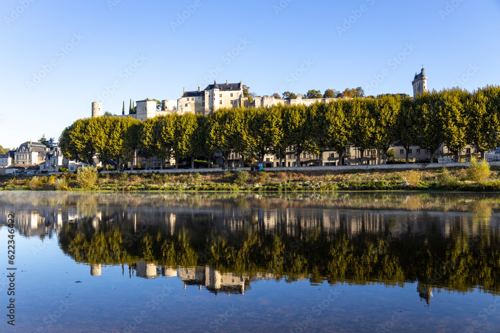 Naklejka premium Burg Chinon - Forteresse Royale de Chinon - 6