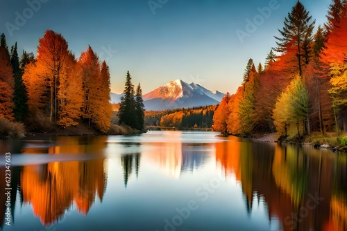 lake in autumn © Aniqa
