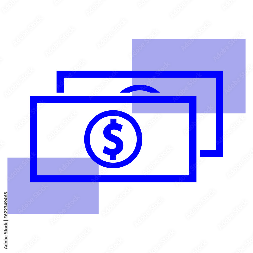 Money flat business icon Money flat business icon