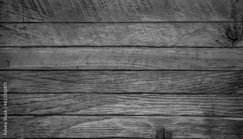 Naklejka premium Natural wood texture for background. Copy space, banner