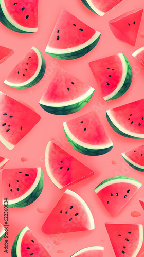 pattern of watermelon