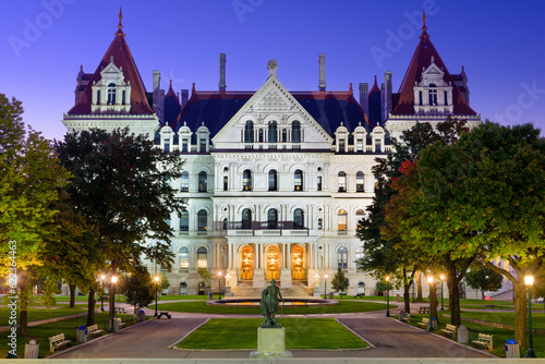 Albany, New York, USA at the New York State Capitol.