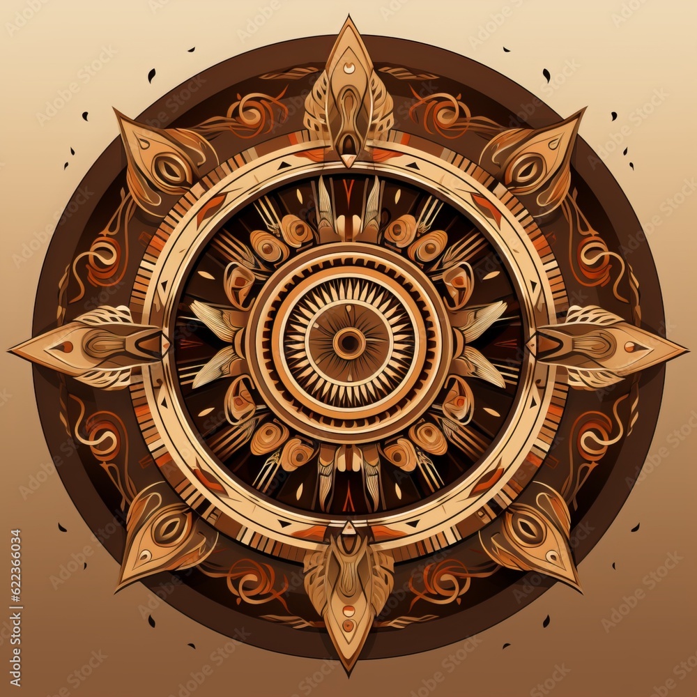 Obraz premium Tribal Mandala
