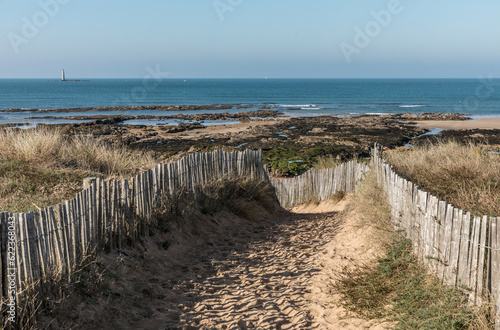 Path on the dunes of la Paracou in Les Sables d'Olonne , France © Designpics