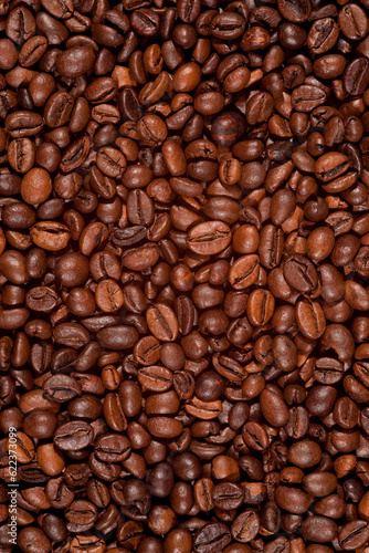 coffee beans background  food texture