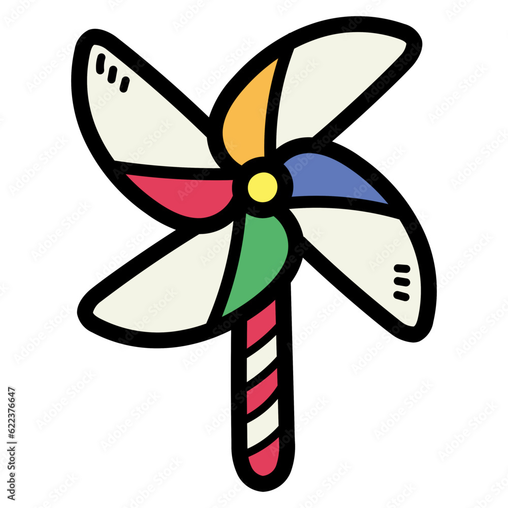windmill filled outline icon style windmill filled outline icon style