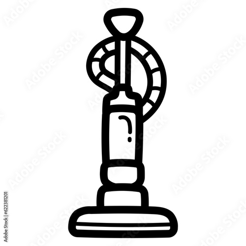 Vacuum line icon style