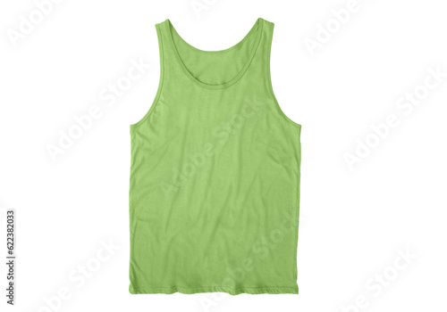 Men's Regular-Fit Tank Top, Undershirts front Apple Green