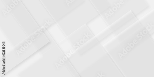 Seamless abstract background with lines and tecnology triagle texture background. Space design concept. Decorative web layout or poster, banner. White grey background vector.