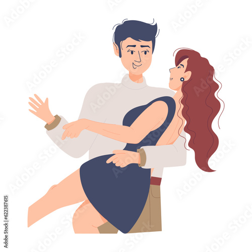 Wallpaper Mural Couple Dance  Torontodigital.ca