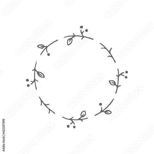 Logo element  clipart  nature  outline  tattoo  handdrawn  drawing