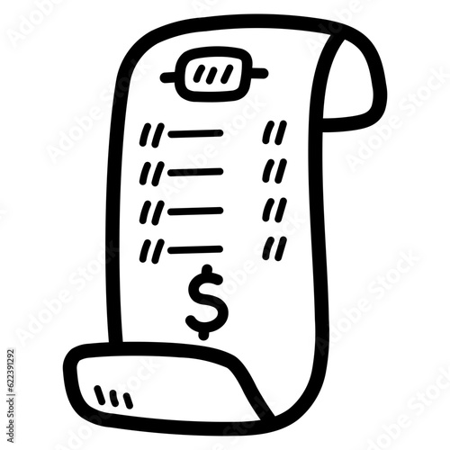 invoice line icon style