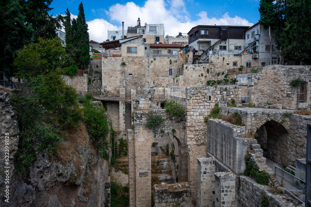 Pool of Bethesda in Jerusalem