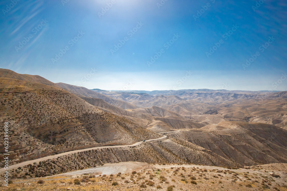 Obraz premium Israel Wilderness Between Jerusalem and Jericho