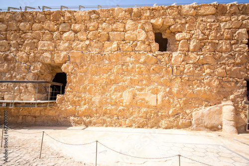 Masada Fortress Ruins in Israel