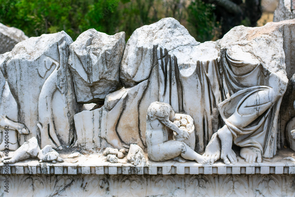 Obraz premium Caesarea Stone Sarcophagus