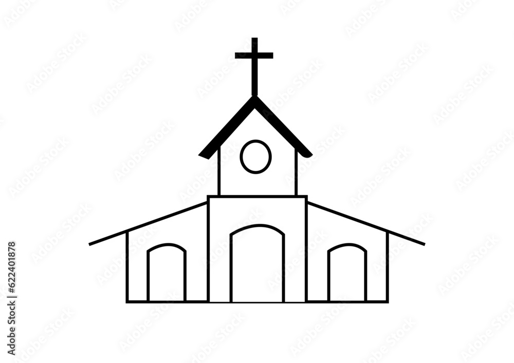 church vector