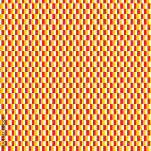 abstract geometric monochrome red yellow vertical line pattern.