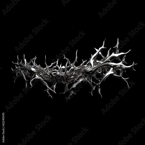 A crown of thorns. 