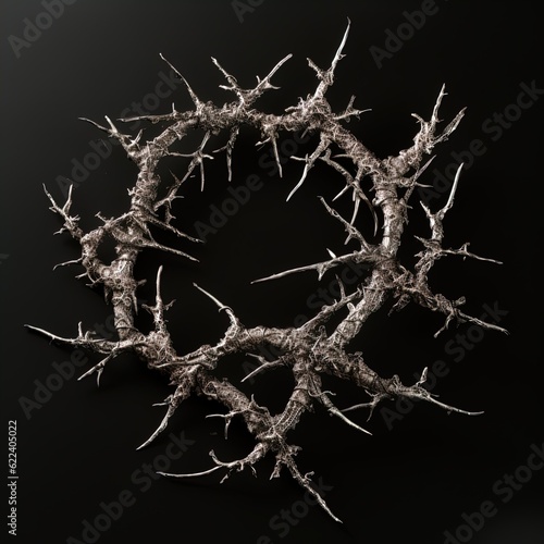 A crown of thorns. 