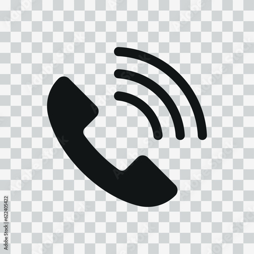 ringing phone icon vector