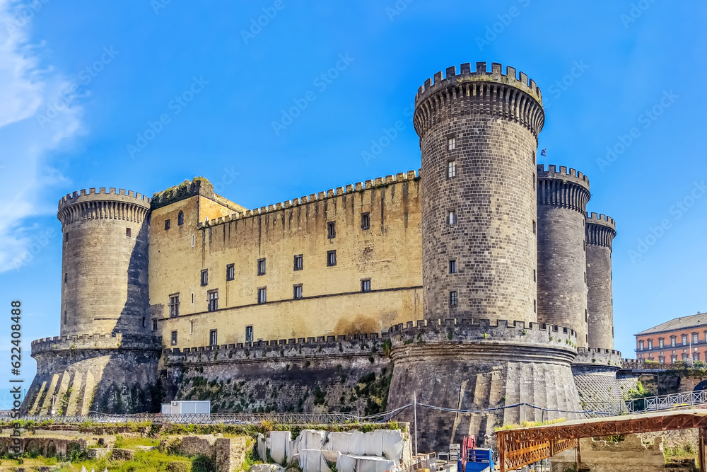 Castel Nuovo or Maschio Angioino, is a main architectural landmark of the Naples city. Italy