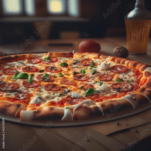 Pizza. Image created by AI