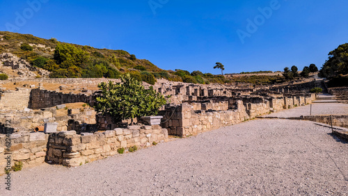 Ruines grecques à Rhodes