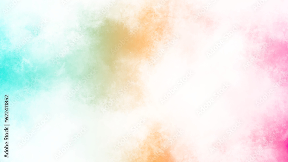 Soft watercolor splash stain background. Hand-painted watercolor abstract watercolor background