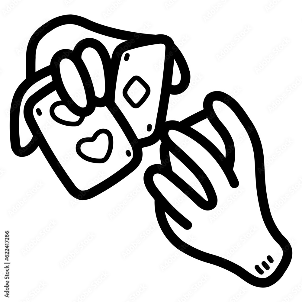 Obraz premium magic show line icon style