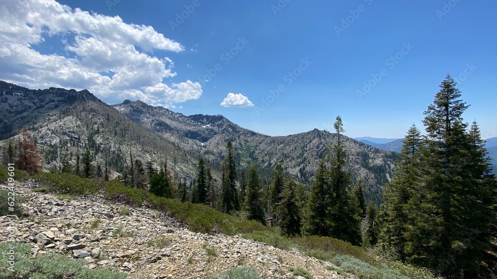 landscape with sky and clouds