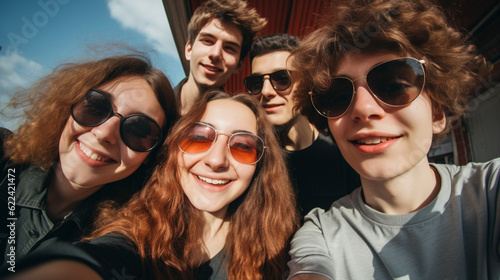 group of people in sunglasses