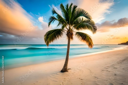 trees on the beach