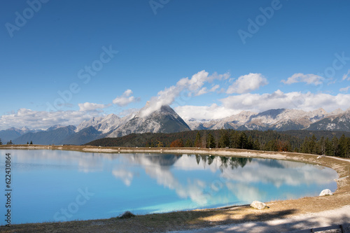 Alpenpanorama in der Nähe von Seefeld