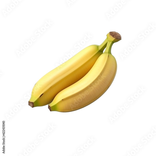 Bananas isolated on transparent background
