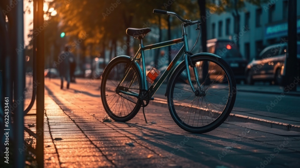 Riding through Time: Exploring Europe's Urban Streets with City Bicycles, generative AIAI Generated