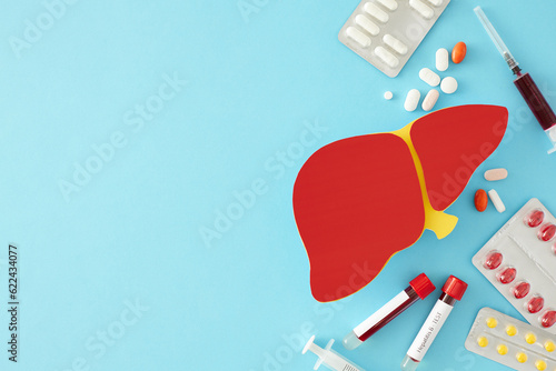 Quadro su tela World hepatitis day concept