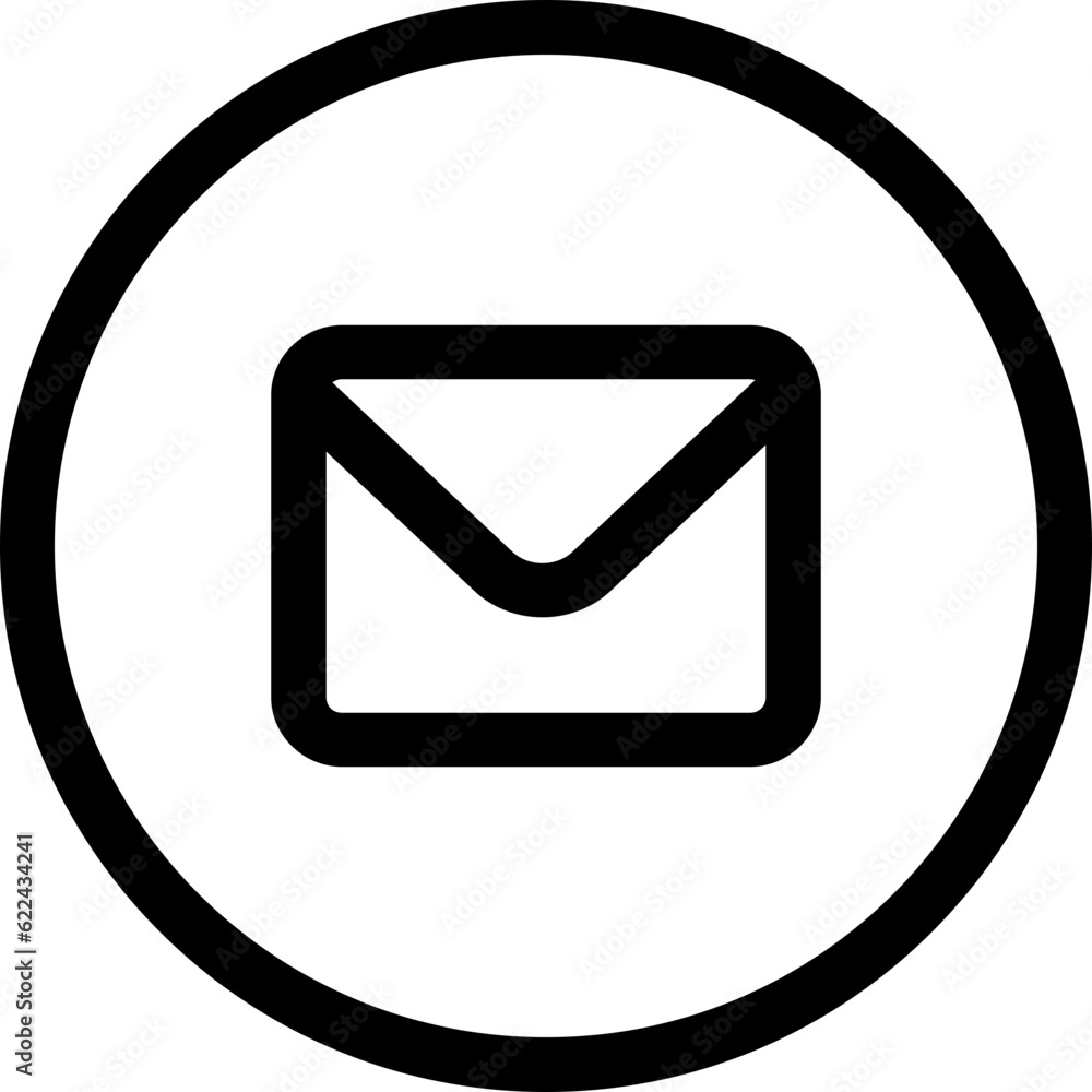 envelope letter mail email message chat icon envelope letter mail email message chat icon