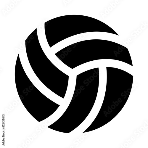volleyball icon for your website, mobile, presentation, and logo design.