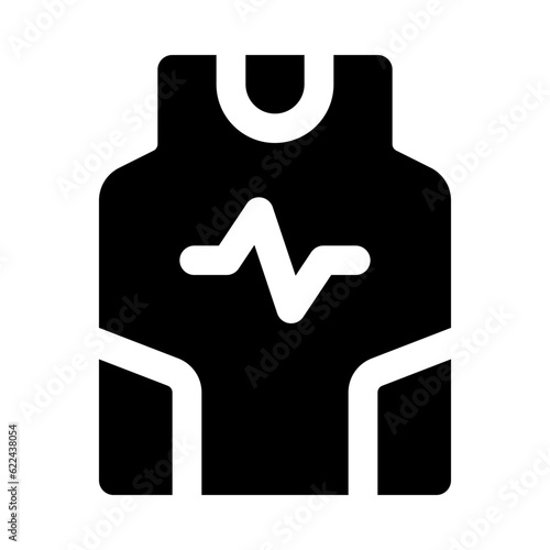 tank top icon for your website, mobile, presentation, and logo design.