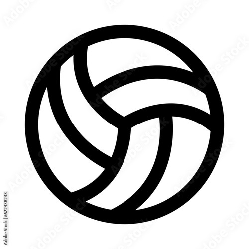 volleyball icon for your website, mobile, presentation, and logo design.