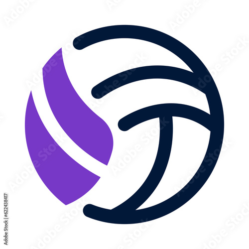 volleyball icon for your website, mobile, presentation, and logo design.