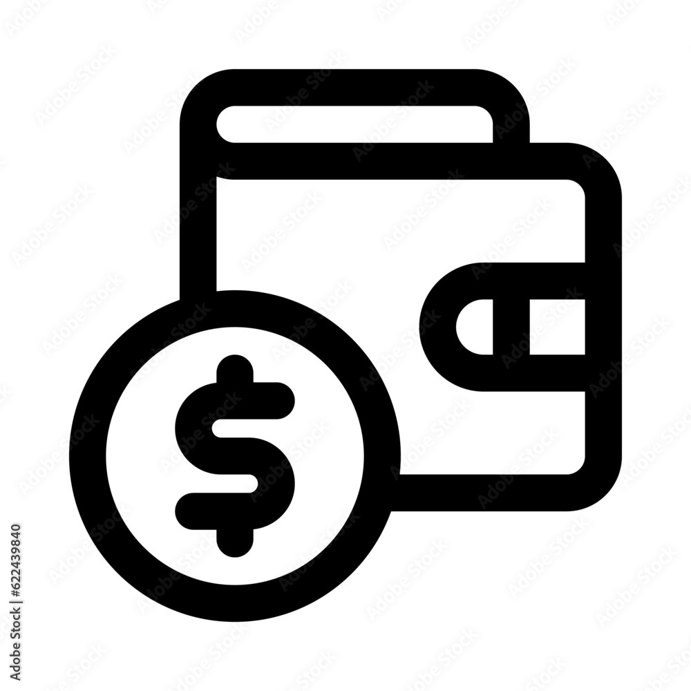 wallet icon for your website, mobile, presentation, and logo design. wallet icon for your website, mobile, presentation, and logo design.