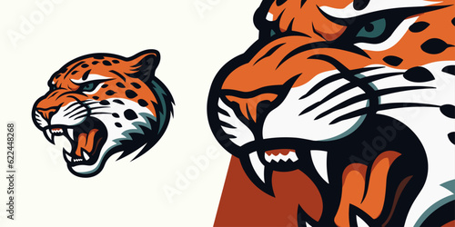 Roar to Victory  Modern Jaguar Mascot Logo Design for Sports  Esports  and T-Shirt Printing