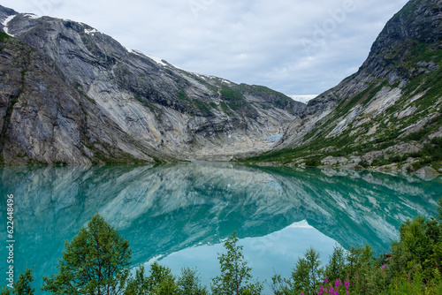 Glacial Lake of the Nigardsbreen Glacier, Jostedalen, Norway