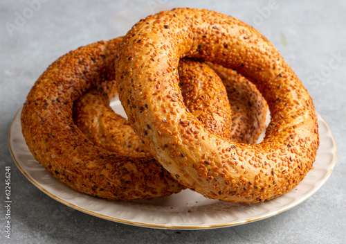 Turkish fast food bagel cal...
