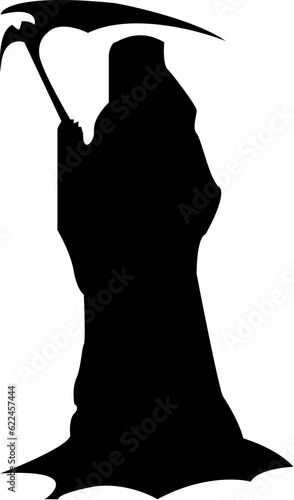 silhouette of grim reaper