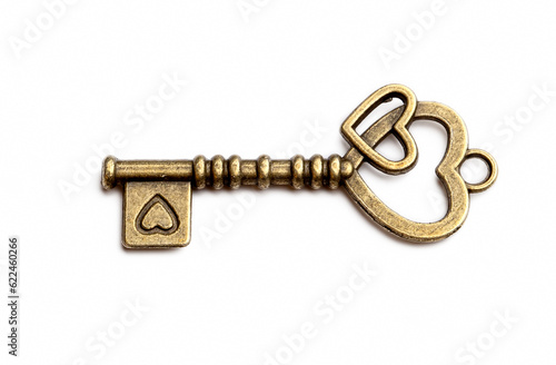 Heart symbol key on the whi...