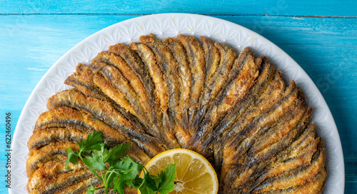 Fried Anchovies (Turkish Na...