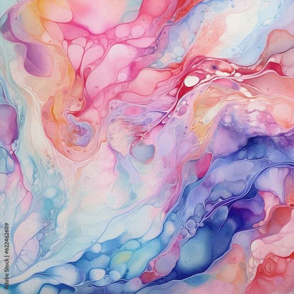flowing abstract fluid